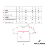 CAMISETA CROPPED MANGA CURTA REVOLUTION PRETORIAN